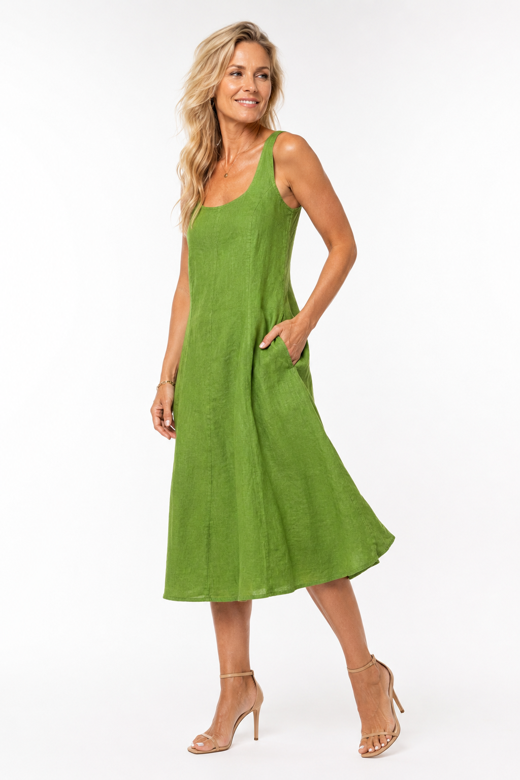 LINEN DRESS