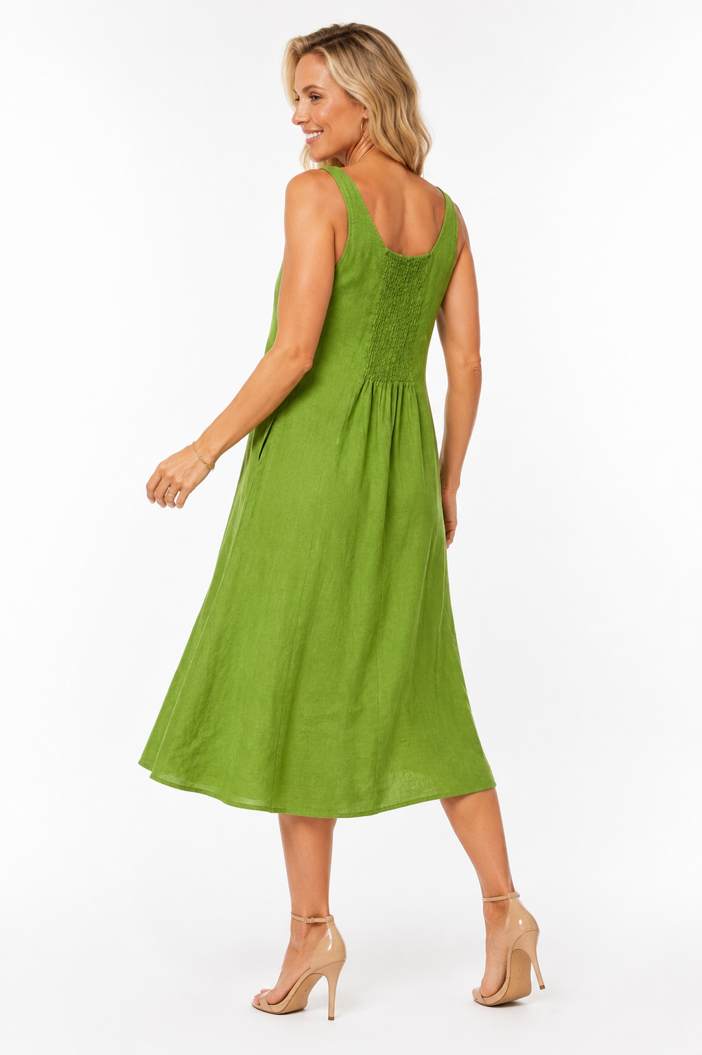 LINEN DRESS