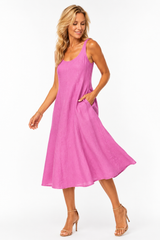 LINEN DRESS
