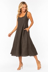 LINEN DRESS