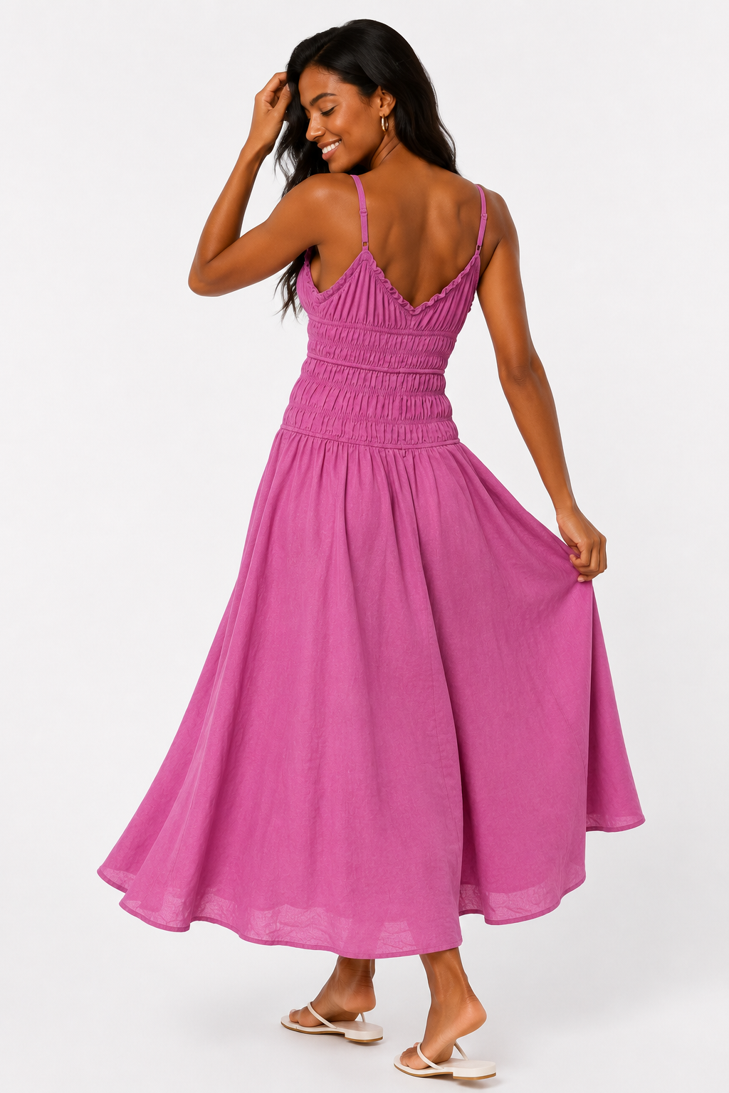 LINEN DRESS 2