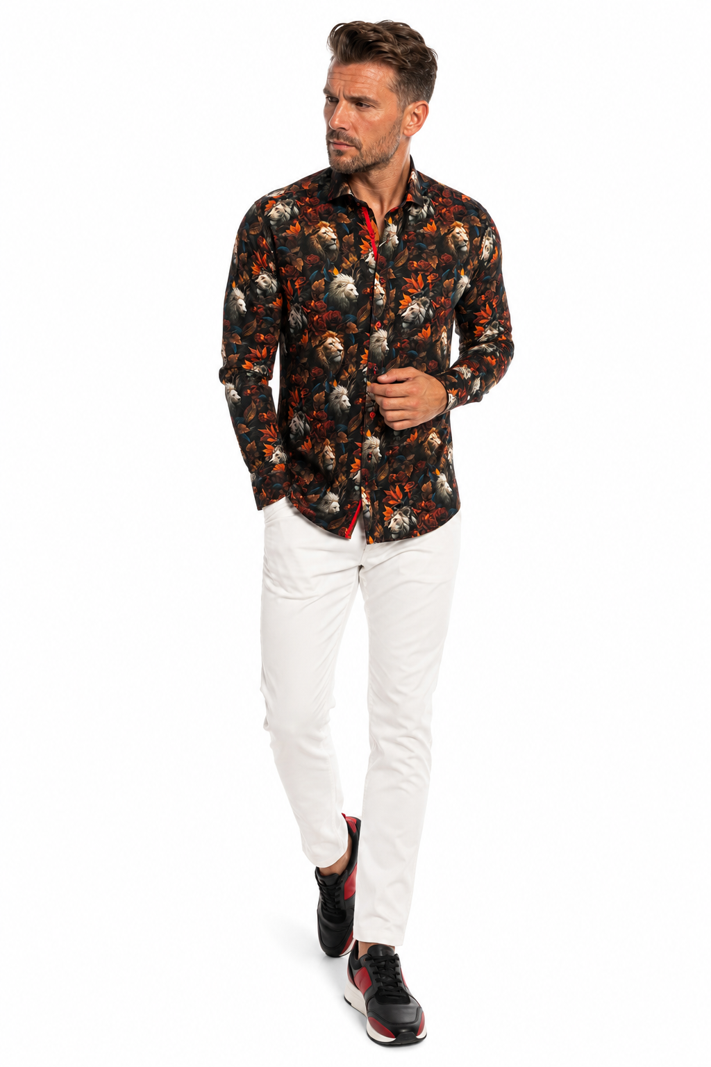 Lions Coming Home Print Shirt