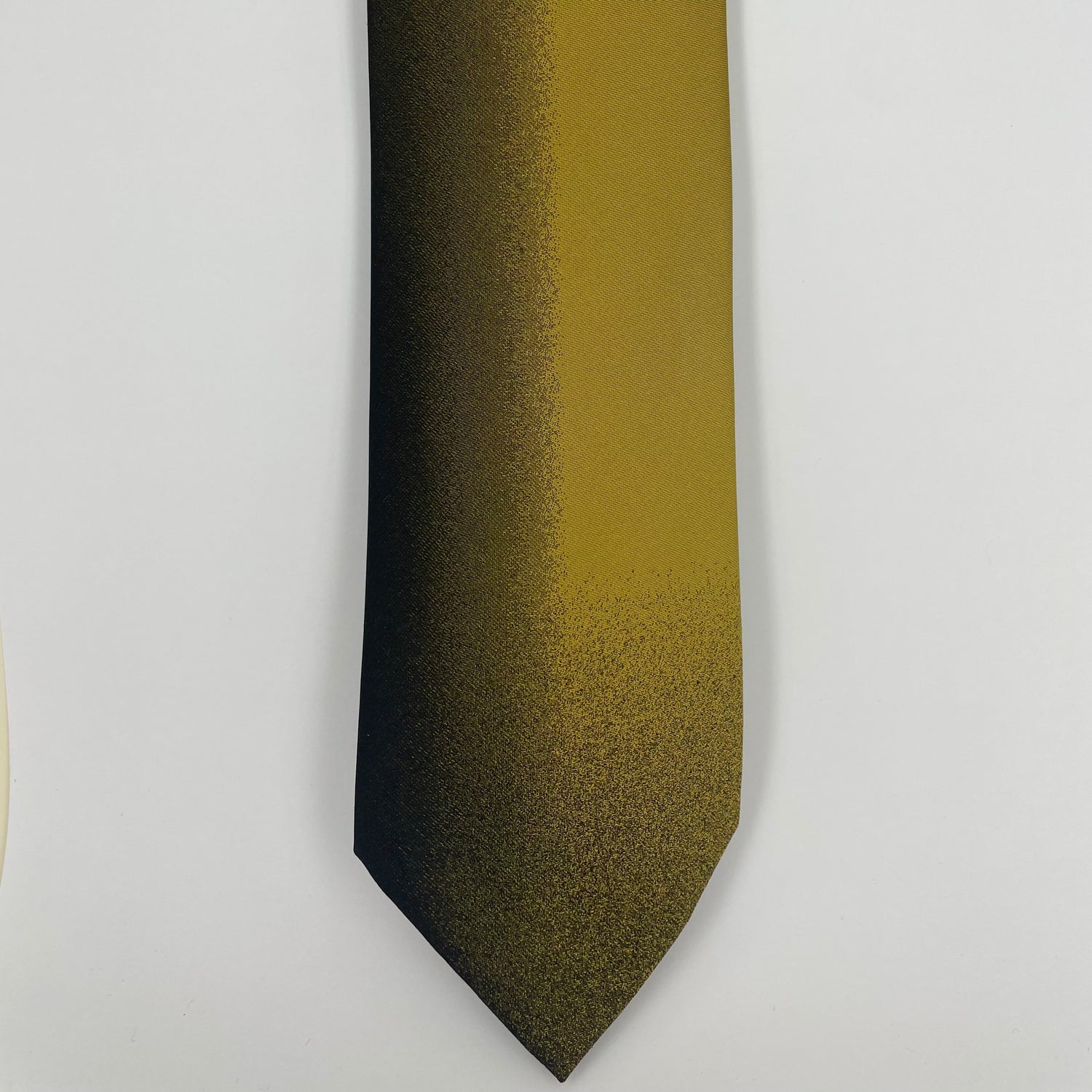 Silk Gold and Black Fade Neck-Tie