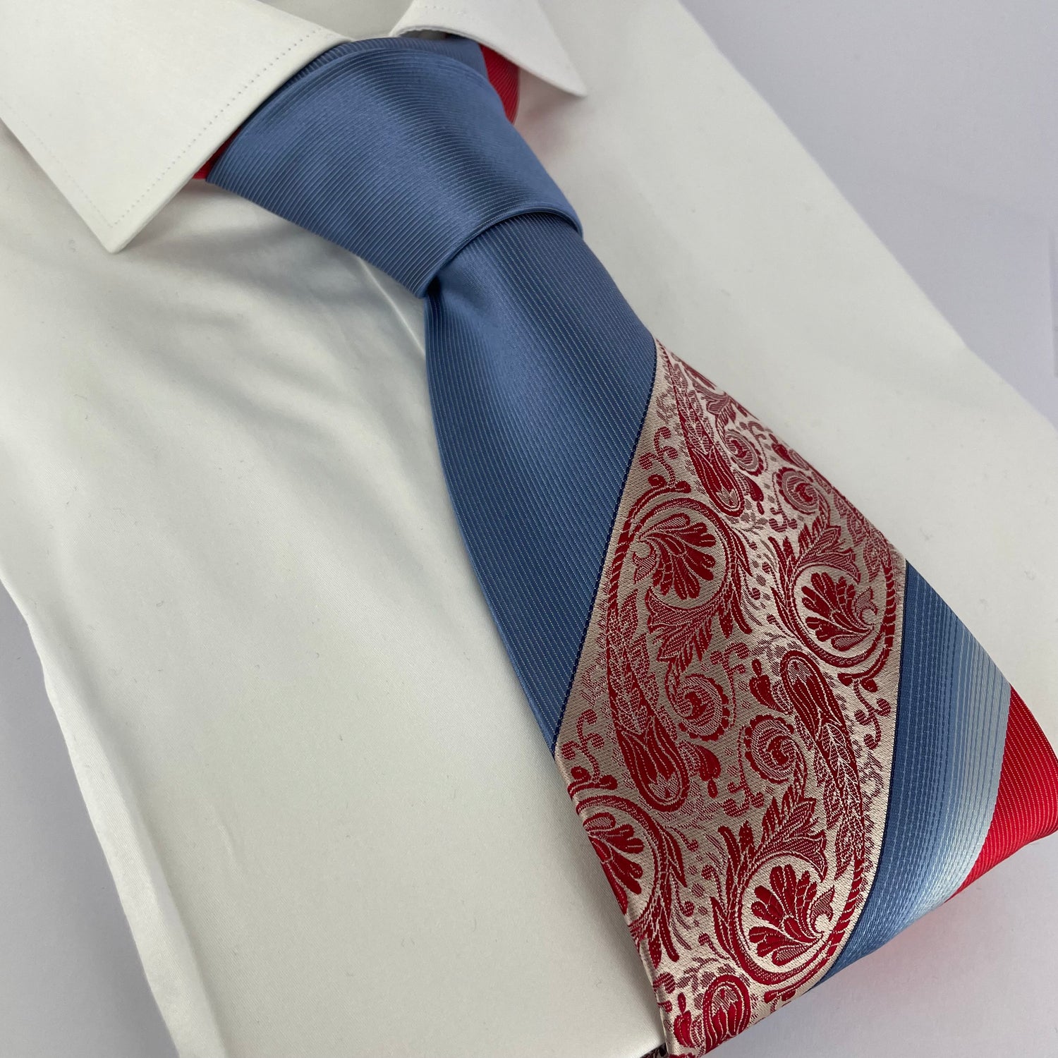 Silk Paisley Royalty Neck-Tie