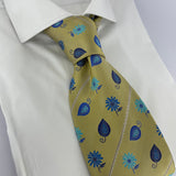 Silk Floral Neck-Tie