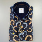 HORSESHOE EQUESTRIAN PRINT SHIRT