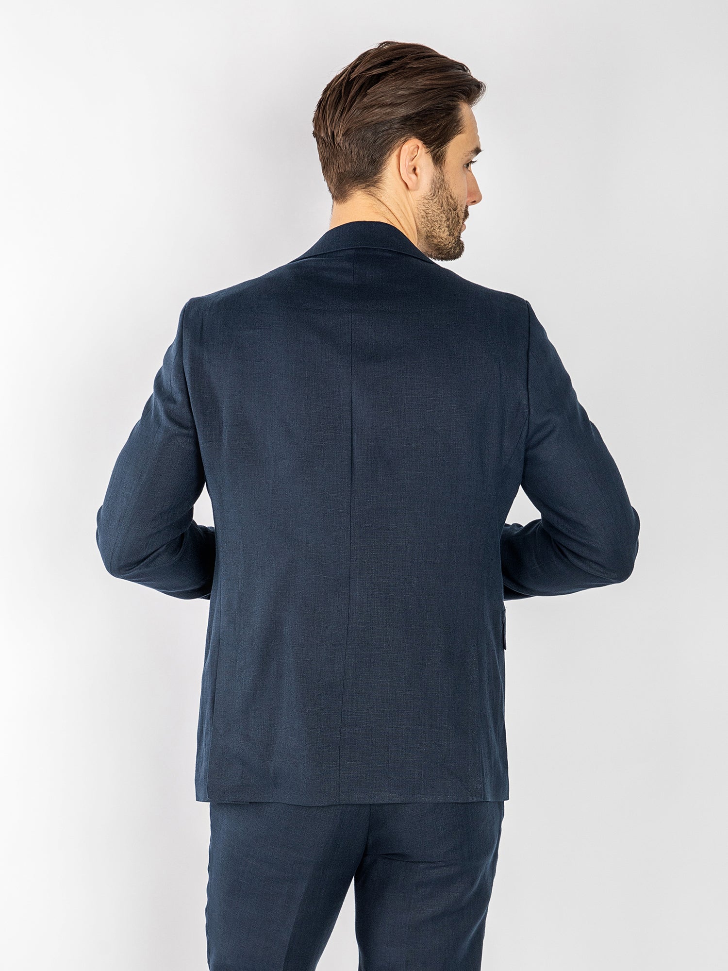 CLAUDIO LUGLI CASUAL LINEN SUIT