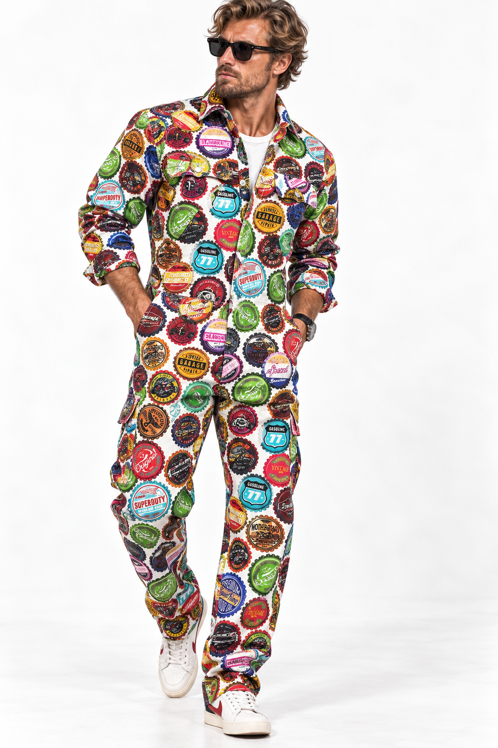 Retro Garage Jumpsuit