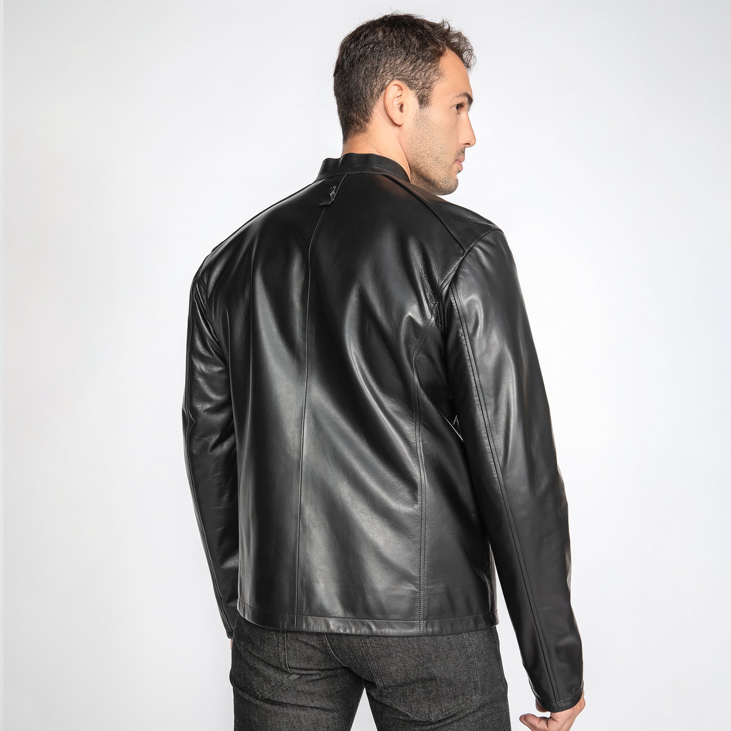 The Nero Luxe Leather Jacket