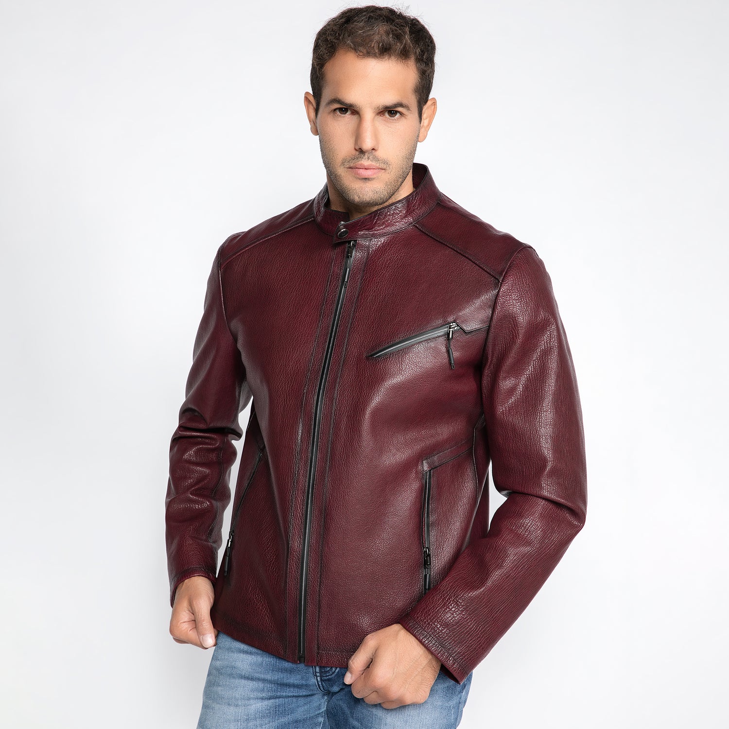 The Nero Luxe Leather Jacket