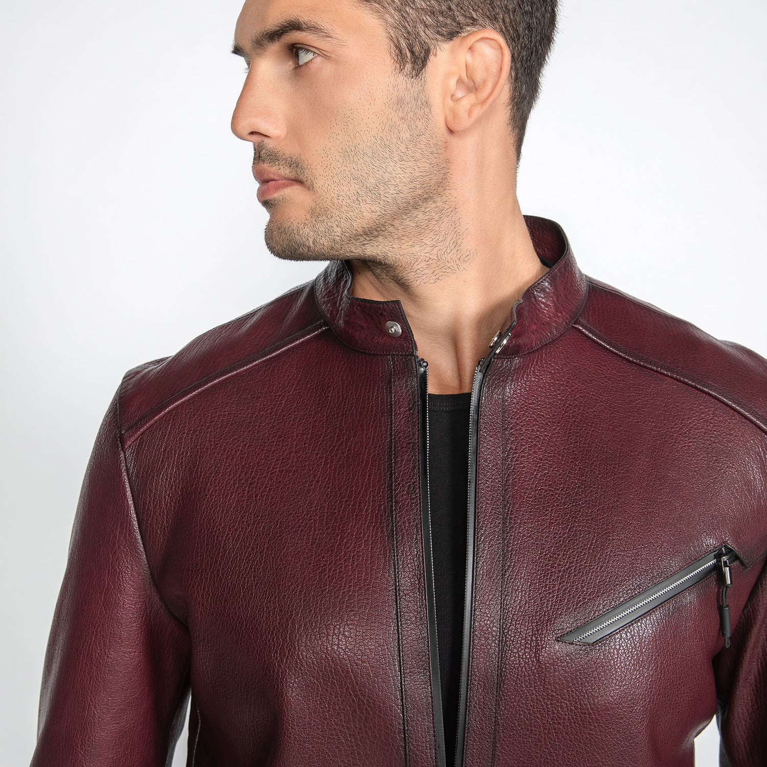 The Nero Luxe Leather Jacket