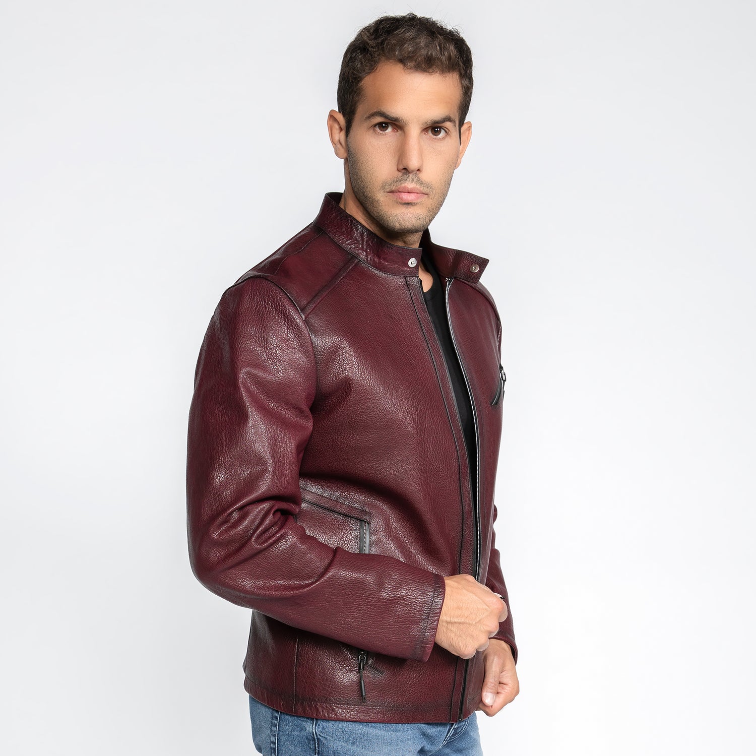 The Nero Luxe Leather Jacket