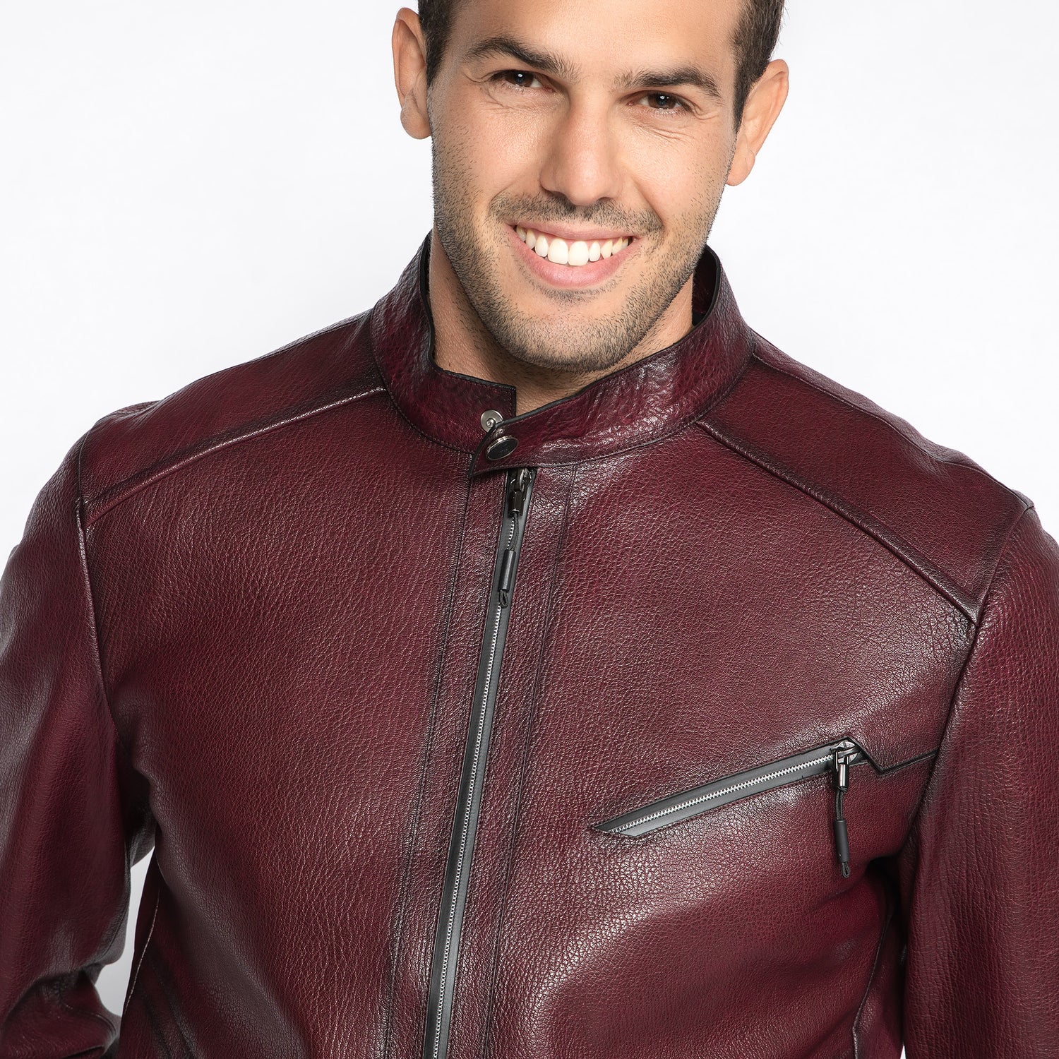 The Nero Luxe Leather Jacket