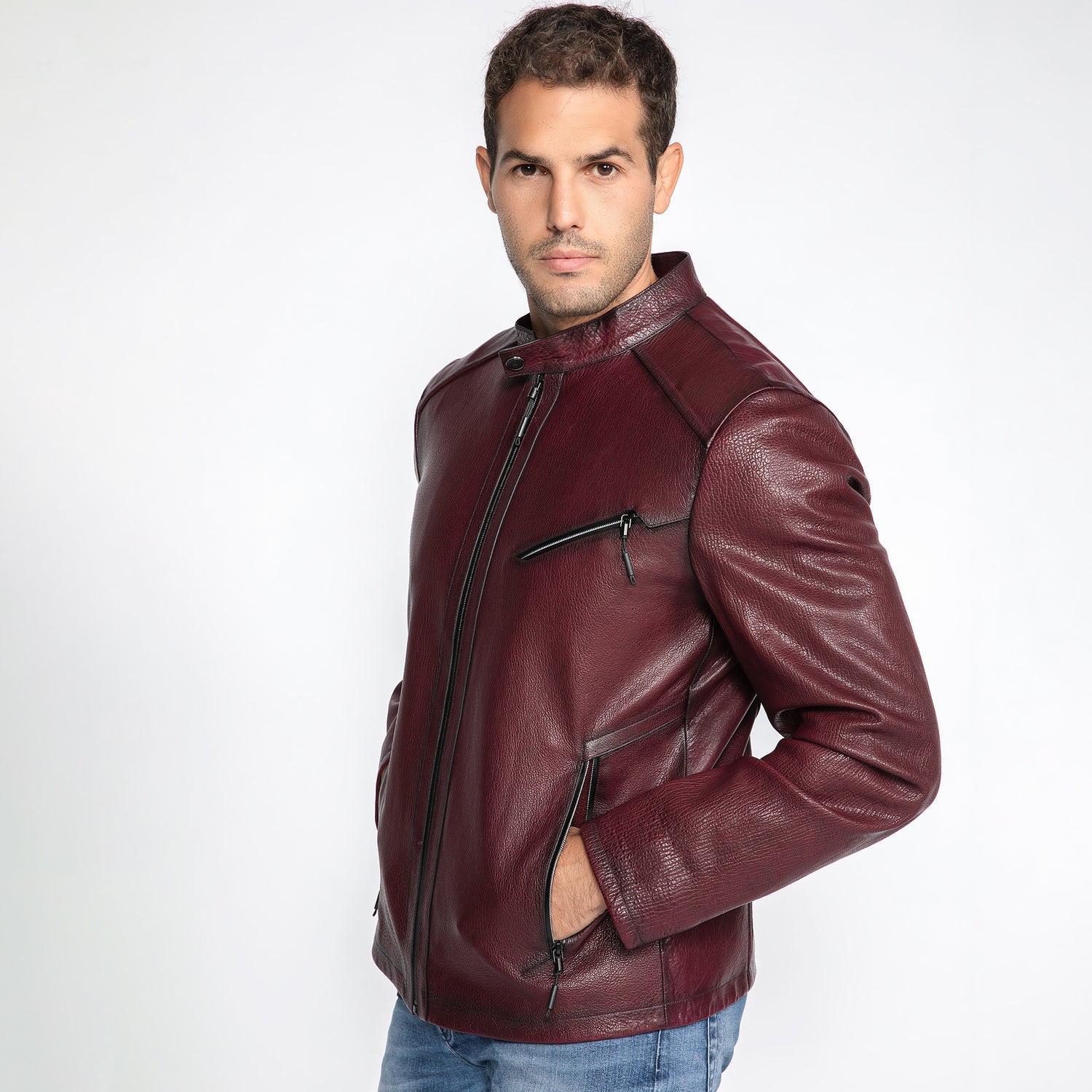 The Nero Luxe Leather Jacket