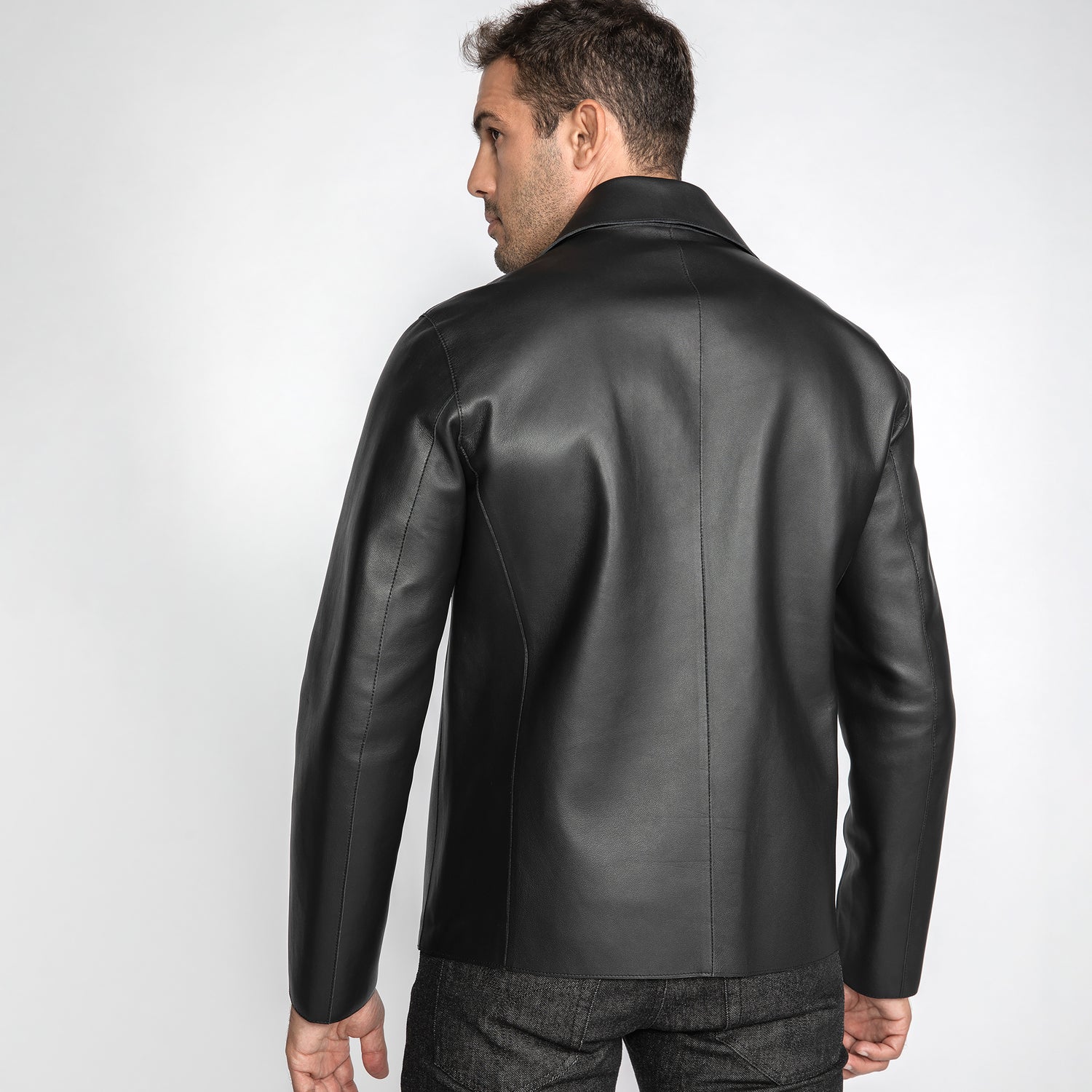 The Maverick Leather Moto Jacket