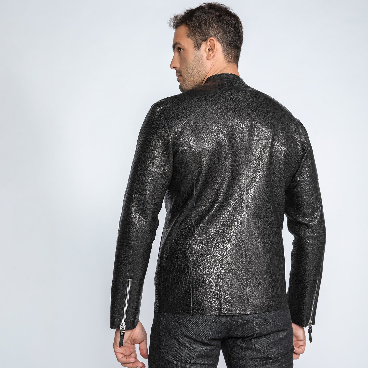 Aero Noir Leather Jacket