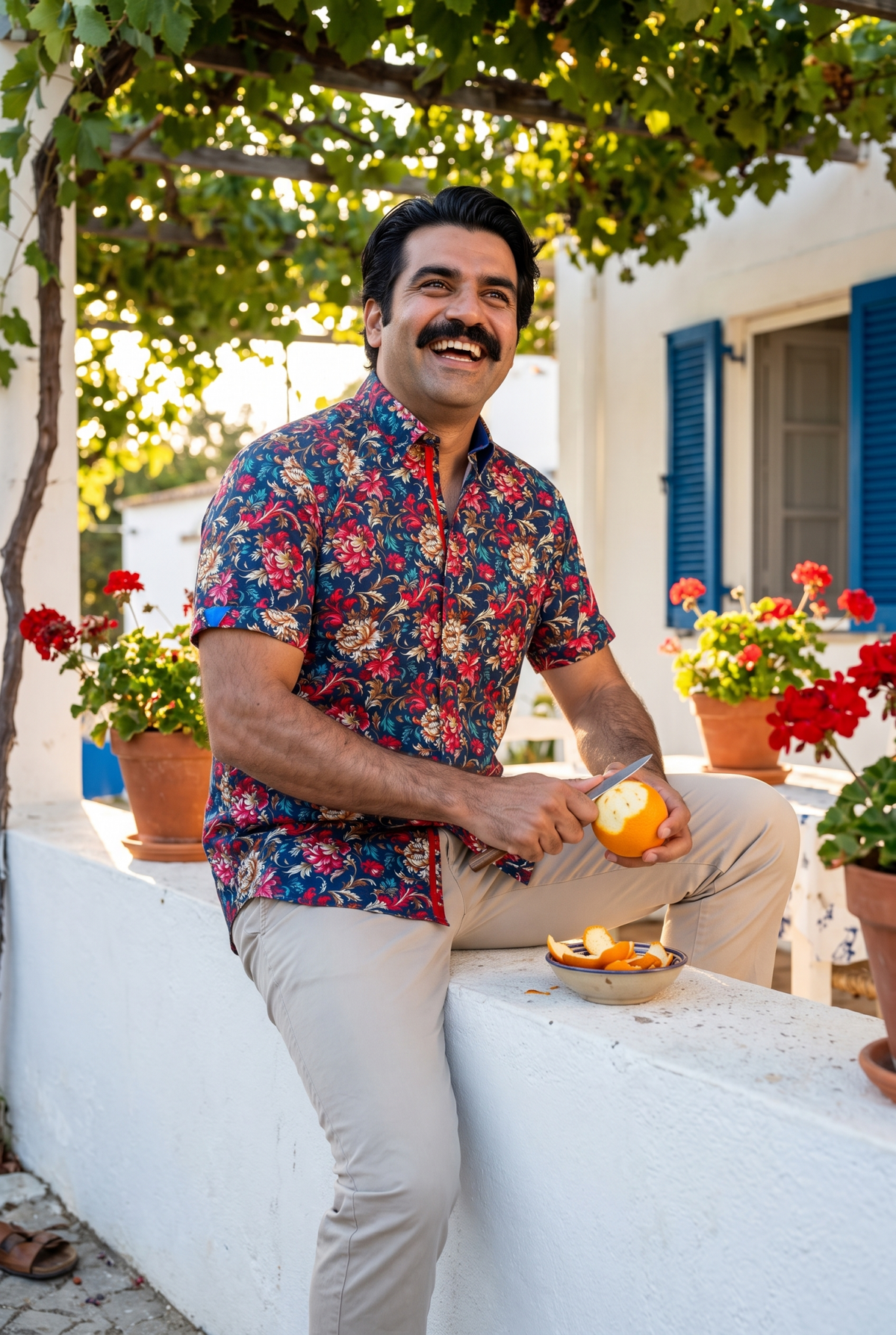 Baroque Bloom Short Sleeve Shirt - Claudio Lugli Shirts