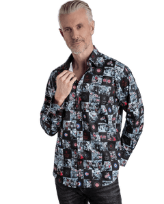 Best of Britain Print Shirt - Claudio Lugli Shirts