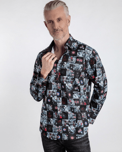 Best of Britain Print Shirt - Claudio Lugli Shirts