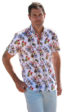 Birds of Paradise Short Sleeve Shirt - Claudio Lugli Shirts