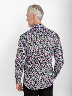 BLOSSOM GARDEN PRINT SHIRT - Claudio Lugli Shirts