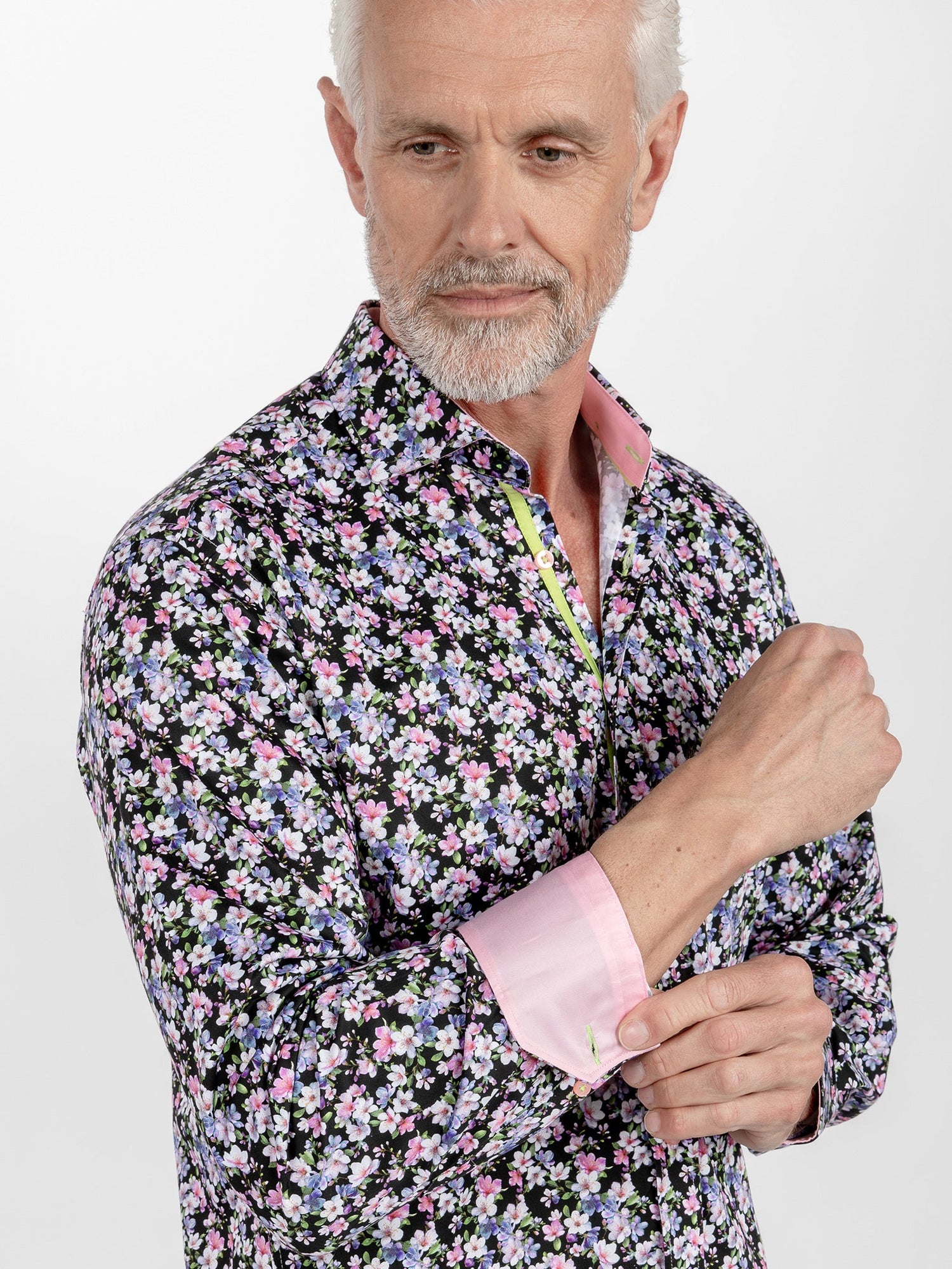 BLOSSOM GARDEN PRINT SHIRT - Claudio Lugli Shirts