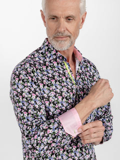 BLOSSOM GARDEN PRINT SHIRT - Claudio Lugli Shirts