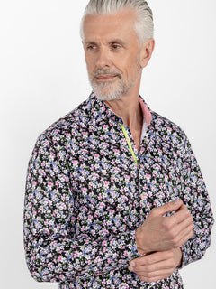 BLOSSOM GARDEN PRINT SHIRT - Claudio Lugli Shirts
