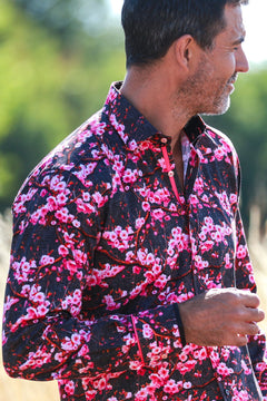 BLOSSOM PRINT SHIRT - Claudio Lugli Shirts