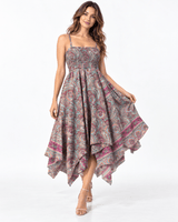 Bohemian Paisley Sundress - Claudio Lugli Shirts