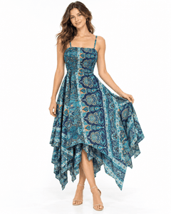 Bohemian Paisley Sundress - Claudio Lugli Shirts