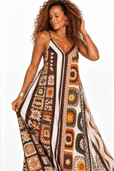 Boho Maxi Dress - Claudio Lugli Shirts