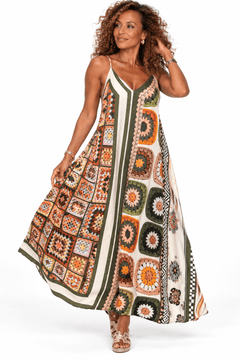 Boho Maxi Dress - Claudio Lugli Shirts