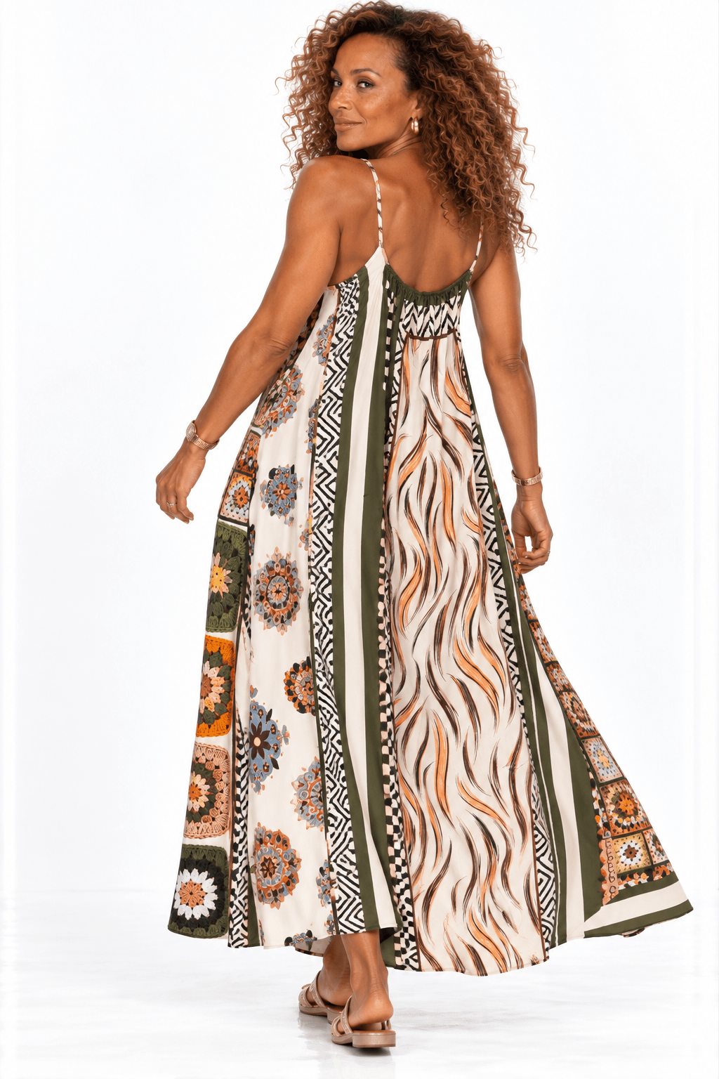 Boho Maxi Dress - Claudio Lugli Shirts