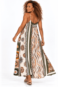 Boho Maxi Dress - Claudio Lugli Shirts