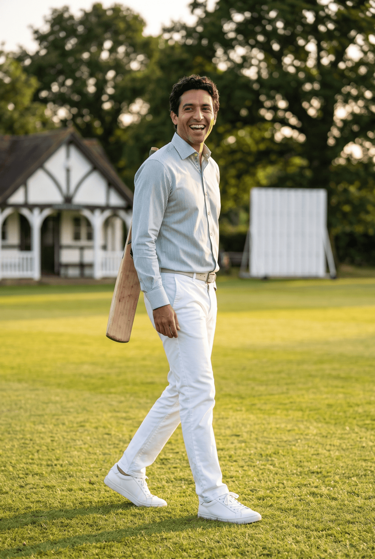 Bold Stripe Satin Cotton Shirt - Claudio Lugli Shirts
