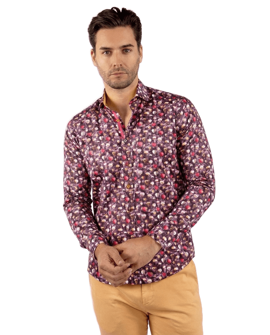 Cappadocia Floating Hot Air Balloons Print Shirt - Claudio Lugli Shirts