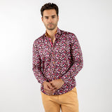 CAPPADOCIA FLOATING HOT AIR BALLOONS PRINT SHIRT - Premium Men's Patterned Shirt by Claudio Lugli | Bold Design, Tailored Fit, Best Printed Shirts