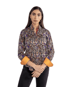 Catwoman Leopard Womens Print Shirt - Claudio Lugli Shirts