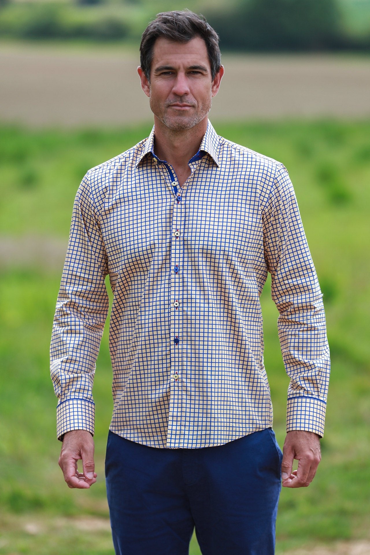 CHECK PATTERNED SHIRT - Claudio Lugli Shirts