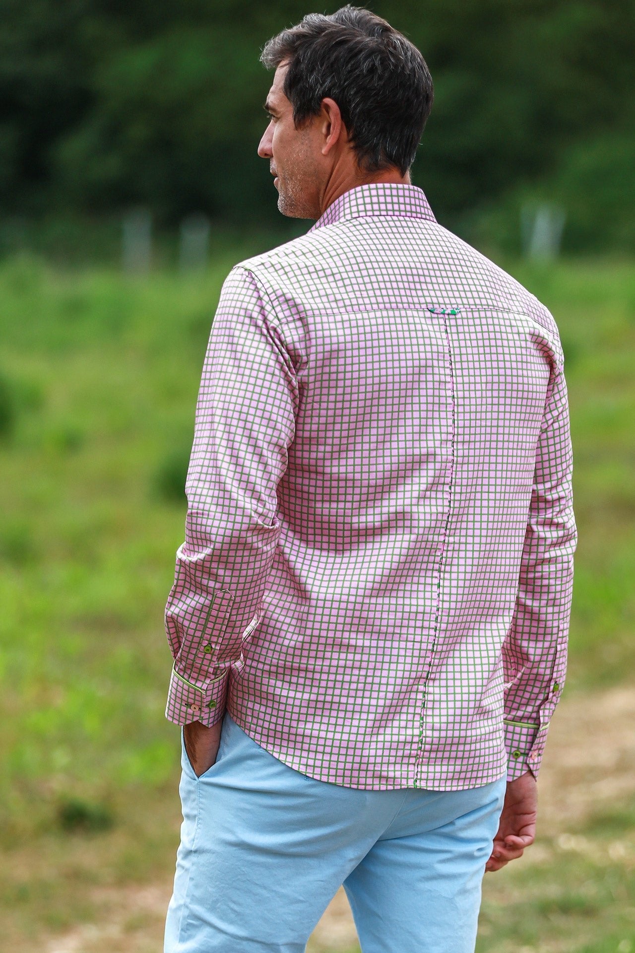 CHECK PATTERNED SHIRT - Claudio Lugli Shirts