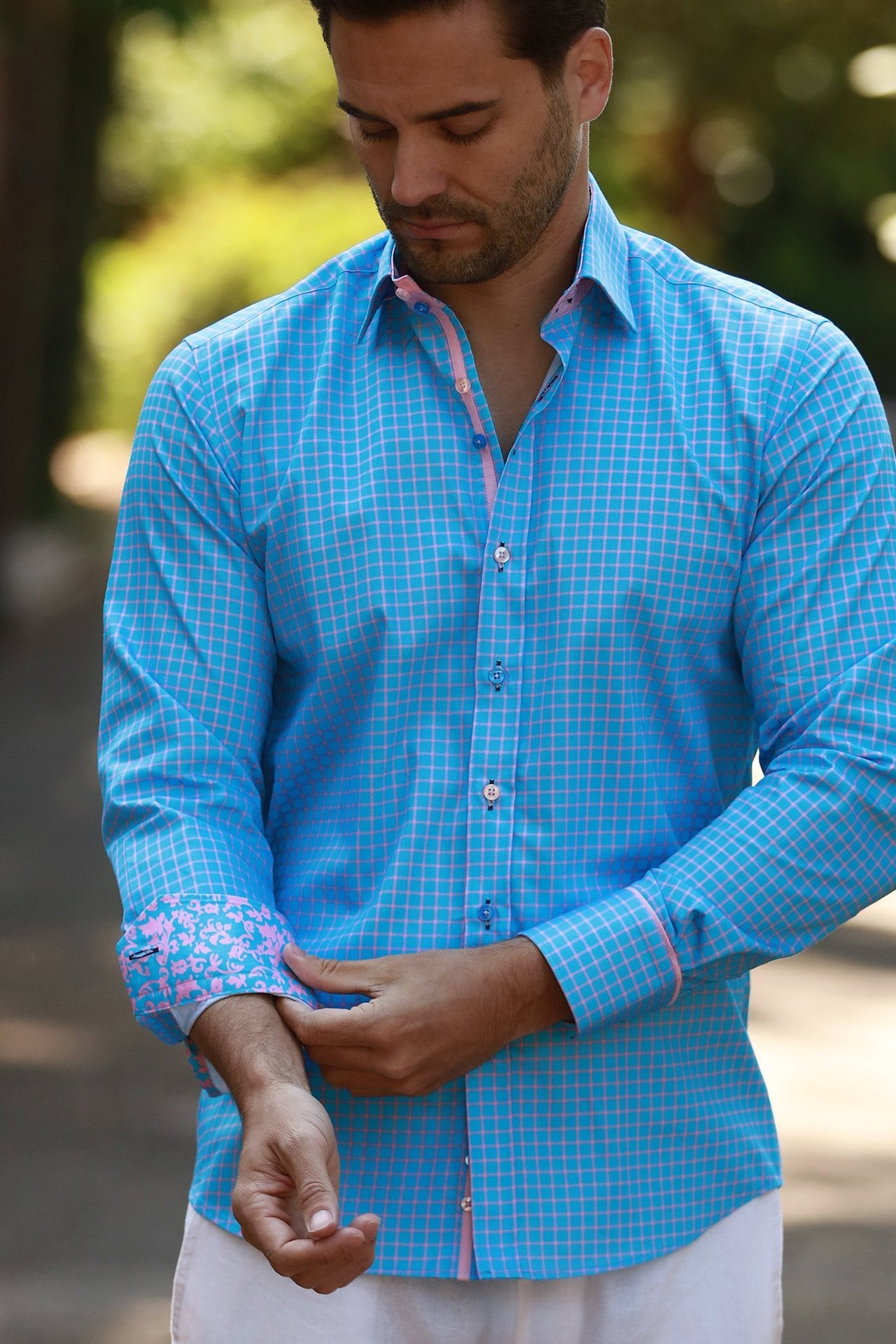 CHECK PATTERNED SHIRT - Claudio Lugli Shirts