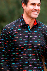 VINTAGE GRAND PRIX SHIRT - Premium Men's Patterned Shirt by Claudio Lugli | Bold Design, Tailored Fit, Best Printed Shirts