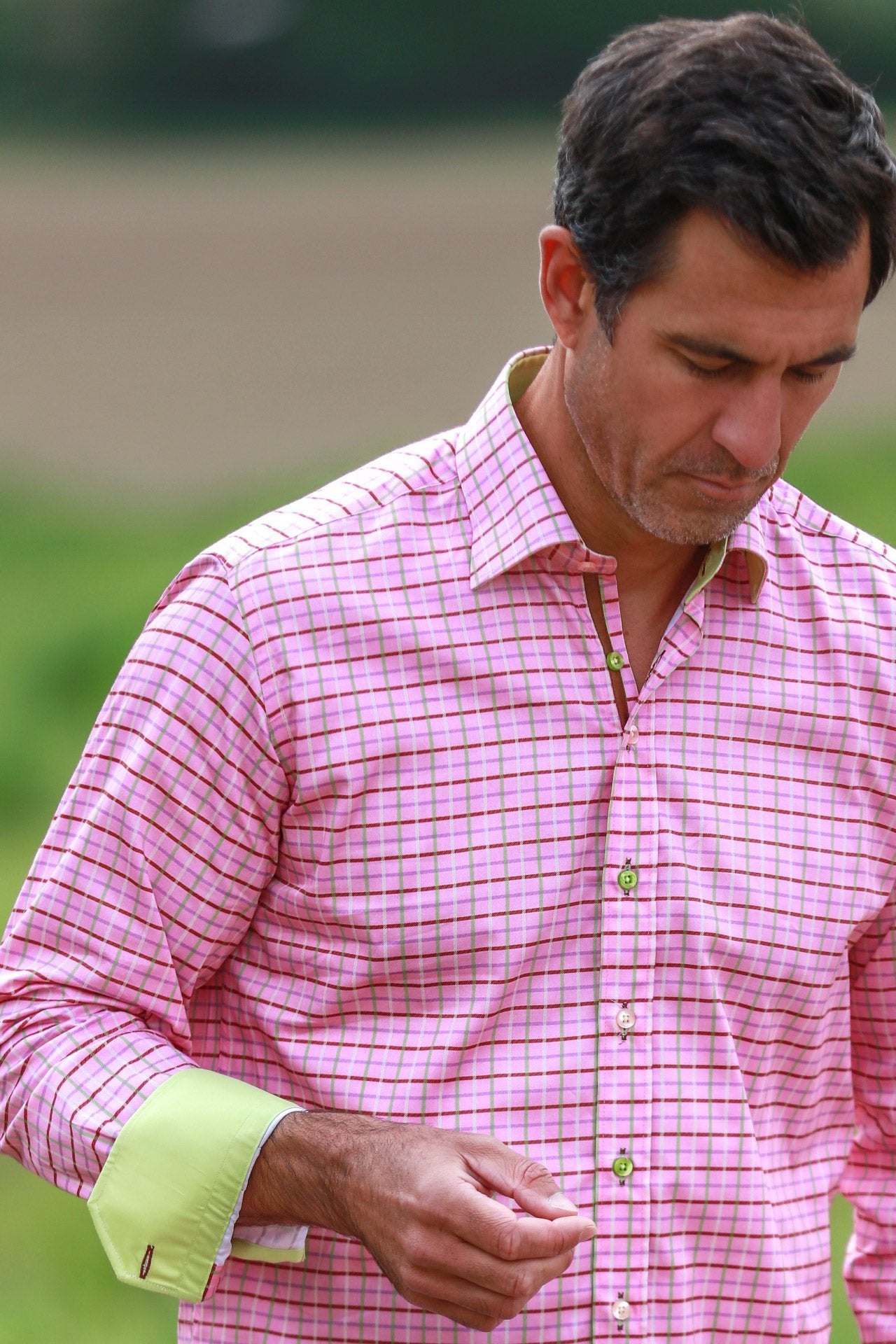 CL2541 PINK CHECK - Claudio Lugli Shirts