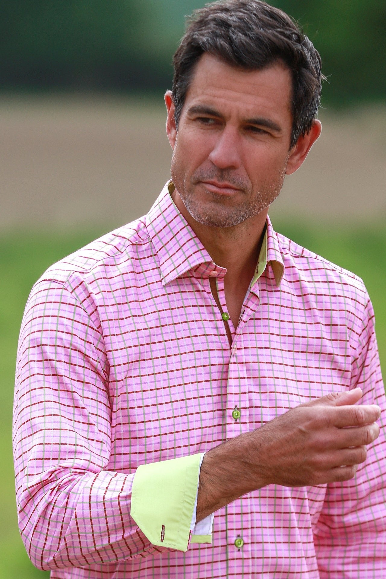 CL2541 PINK CHECK - Claudio Lugli Shirts