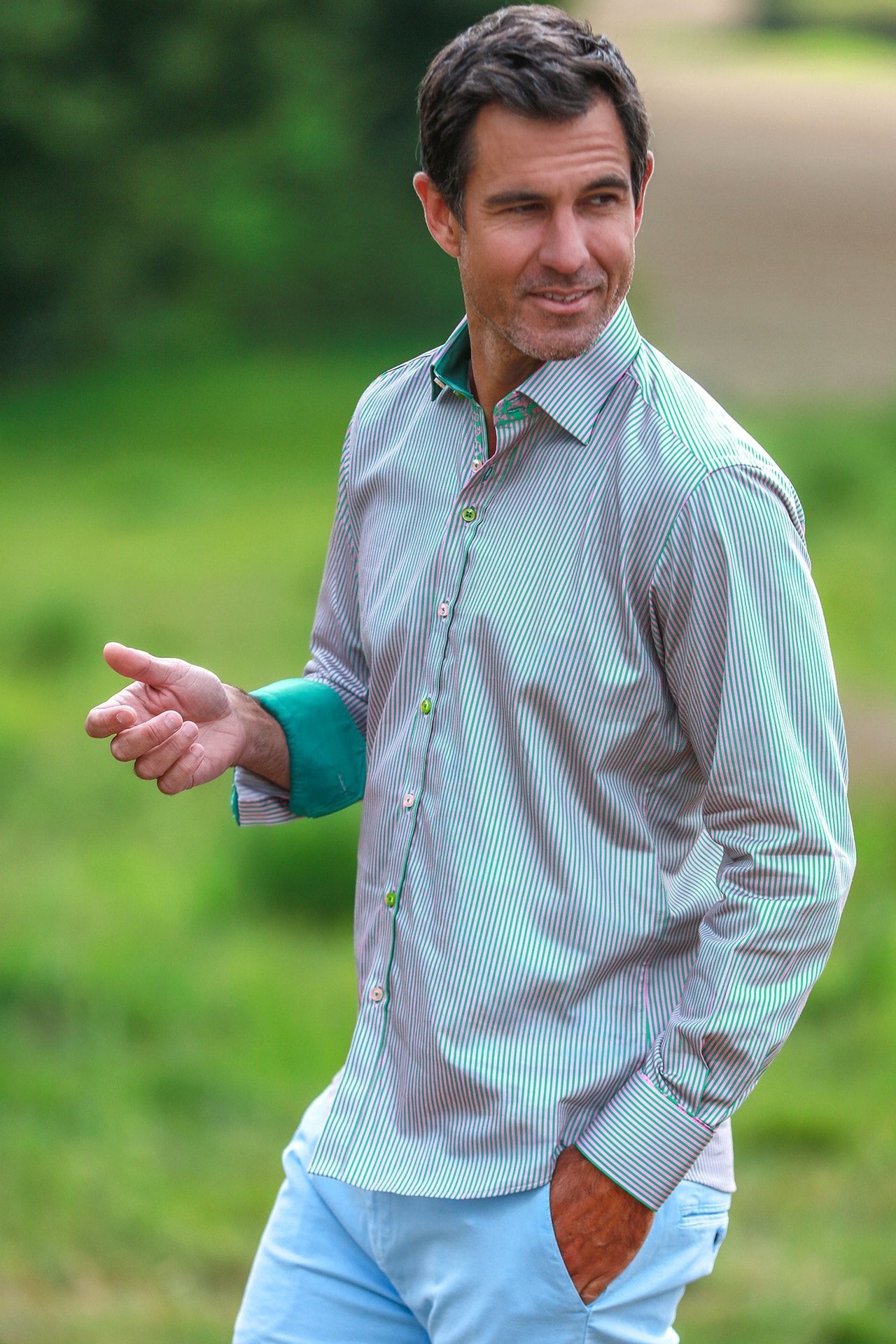 CL2549 STRIPE - Claudio Lugli Shirts