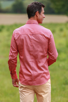 CL2550 STRIPE DOUBLE COLLAR - Claudio Lugli Shirts