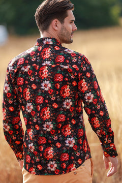 CL2569 GARDEN FLOWERS - Claudio Lugli Shirts