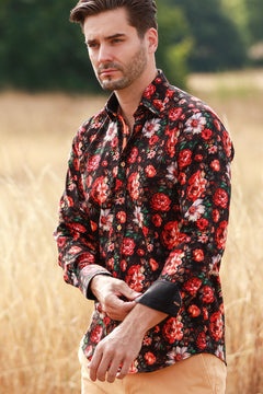 CL2569 GARDEN FLOWERS - Claudio Lugli Shirts