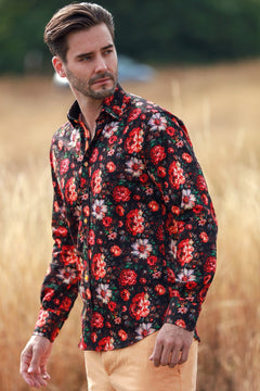CL2569 GARDEN FLOWERS - Claudio Lugli Shirts